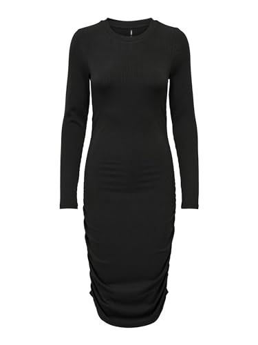 onlitsi ruching kleid langarm jrs