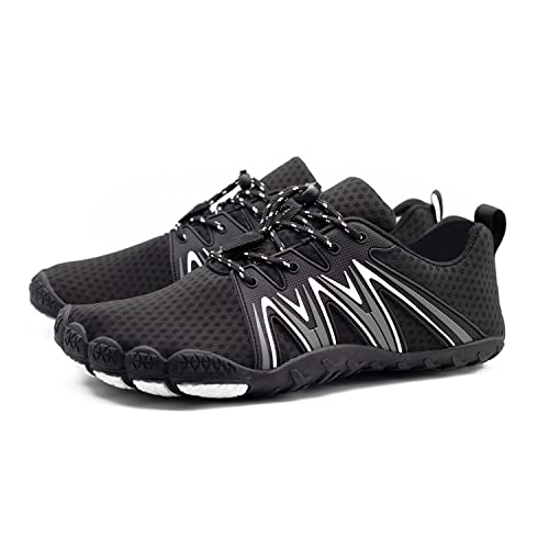 teemie barfußschuhe unisex schwarz 43 wasserschuhe schnell trocknend schwimmschuhe sportifschuhe