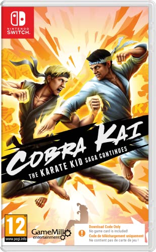 cobra kai: karate kid saga continues - nintendo switch, amazon prime