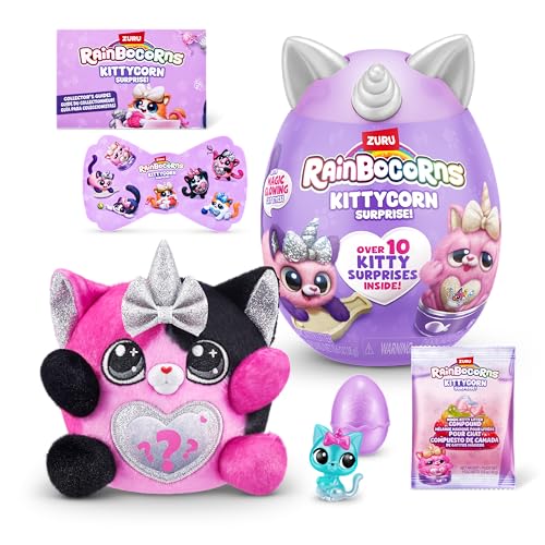 rainbocorns kittycorn surprise serie 7 calico cat plüsch 10 überraschungen 3 jahre