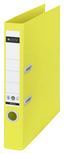 Produktbild: leitz recycle quality folder a4 350 blätter 5 cm Rückenbreite gelb 100% recycelbar