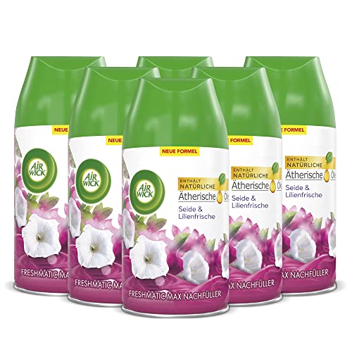 air wick freshmatic max nachfüller seide und lilienfrische 6 x 250 ml