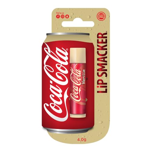 lip smacker coca-cola lippenbalsam mit vanillegeschmack für kinder, 1 stück