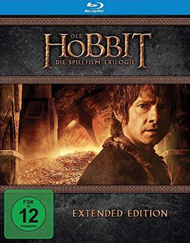 der hobbit die spielfilm trilogie extended edition 9x blu-ray prime