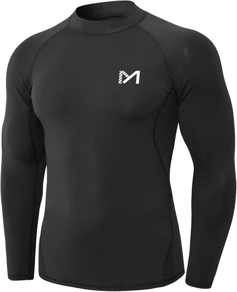 MEETYOO Kompressionsshirt Herren Kurzarm Laufshirt Sportshirt Atmungsaktiv
