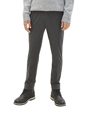 TOM TAILOR Denim Herren Hose Relaxed Tapered Fit Ankle-Länge