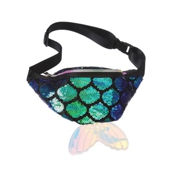 pailletten gürteltasche für outdoor, workout, sportliche aktivitäten
