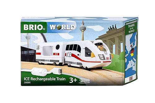 brio world ice akku reisezug spielzeuglok für kinder ab 3 jahren - modell 36088