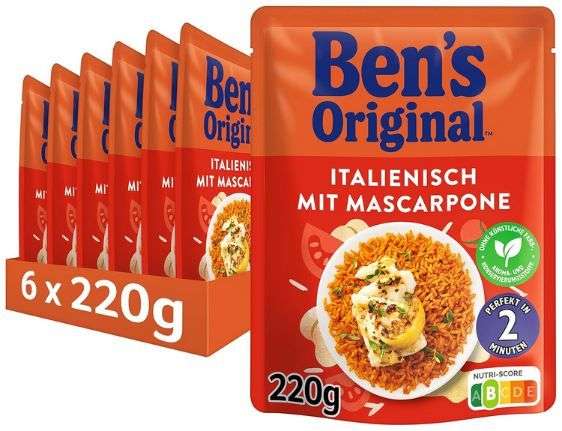 Produktbild: Bens Original Express Reis Italienisch mit Mascarpone 6er Pack
