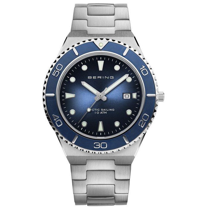 bering armbanduhr classic collection arctic sailing, 91,50 statt 162