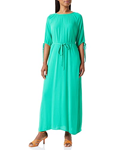 vero moda kleid damen vmmenny 2/4 calf dress grün bright green größe S