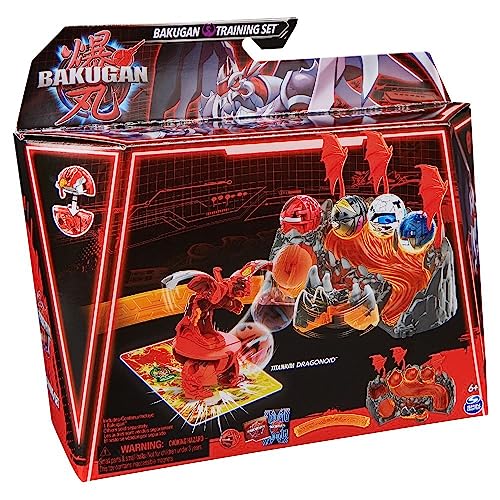 bakugan 3.0 trainingset mit actionfigur, karten und trainingslandschaft, ab 6 jahren