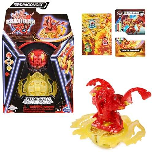 bakugan 3.0 special attack aktionfigur 1er pack mit charakterkarte für kinder ab 6 Jahren