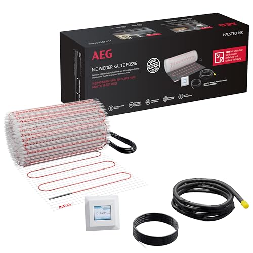 aeg elektrische fußbodenheizung komplettsets 1,5 m 169,13 2,5 m 211,63