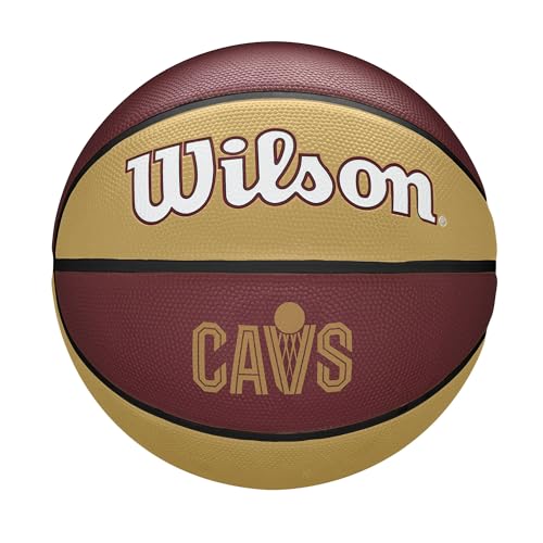Cleveland Cavaliers Wilson NBA Team Tribute Basketball Größe 7, Braun, 594 g