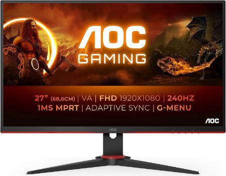 aoc 27g2zne 27 zoll full hd gaming monitor 240 hz 1 ms für 169 euro
