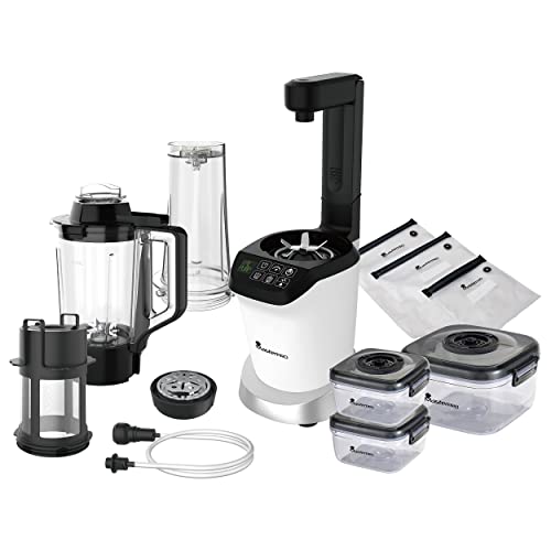 masterpro trio nutrimix mixer kit 3in1 vakuummixer 127 v motor bis zu 20000 u/min