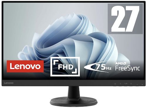 lenovo d27-45 27 zoll full hd monitor 89,99 euro statt 104 euro