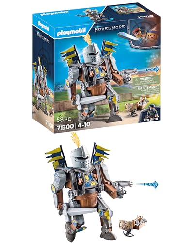 PLAYMOBIL Novelmore Ritter Gizmo & Kampfroboter (71300)