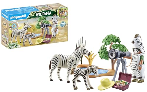 PLAYMOBIL Wiltopia 71295 Tierfotografin auf Wildnis-Reise mit Fotoapparat