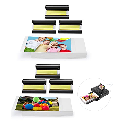 Produktbild: kp-108in fotopapier und kartusche für canon selphy cp1500, 216 papier + 6 patronen