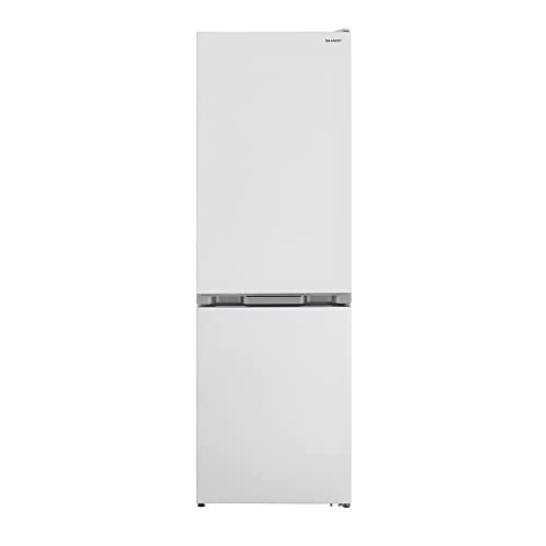 SHARP Kühl-Gefrierkombination NoFrost DualControl Weiß