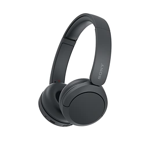 sony wh-ch520 bluetooth kopfhörer, kabellos, on-ear, bis 50 h akkulaufzeit, schwarz