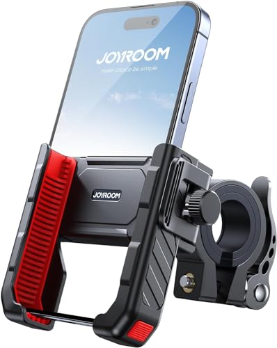 joyroom fahrrad handyhalter, anti-shake, schnellverschluss, universal für iPhone 16/15/14
