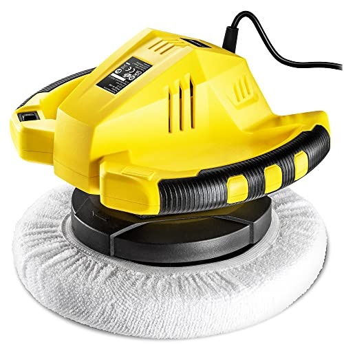 poliermaschine trotec ppos 10-120 120 watt 3600 u/min 245 mm polierteller 4 hauben