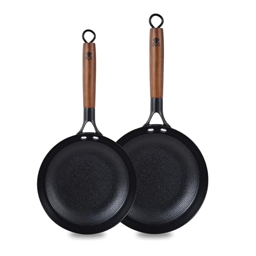 antihaft pfannenset masterpro odn 2-teilig 20 24 cm aus eisen keramik ergonomische griffe