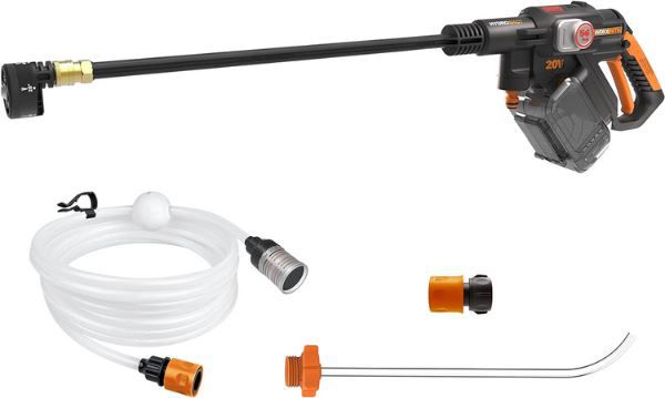 worx wg633e.9 akku hochdruckreiniger bis 56 bar für 109,65 euro statt 126 euro