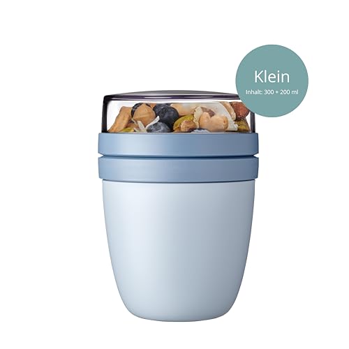 Mepal Müslibecher to go 300ml + 120ml, Joghurt & Müsli, spülmaschinenfest