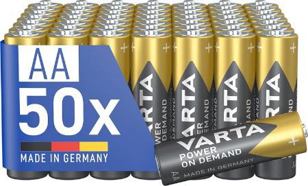 varta aa batterien 1,5v 50er pack für 19,37 (statt 24)