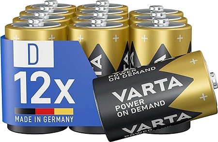 varta d mono batterien 12 stück alkalisch für computerzubehör smart homegeräte