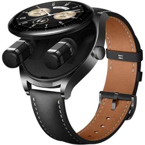 huawei watch buds smartwatch für android und ios, schwarz