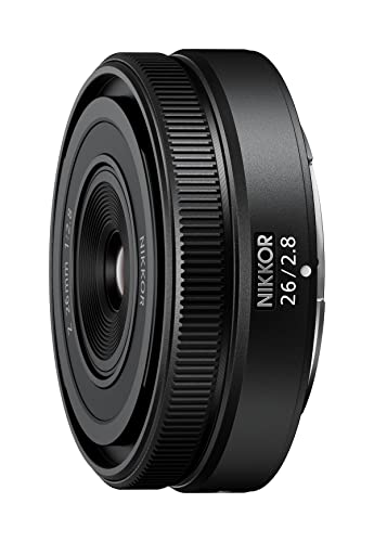 nikon nikkor z 26mm f2.8 objektiv schwarz