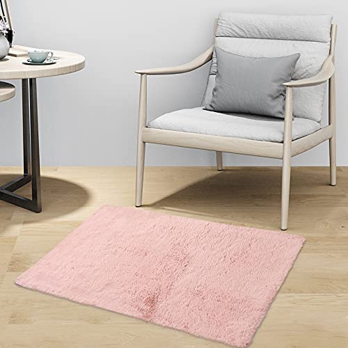 Entdecken Sie den LinTimes Shaggy Teppich in Rosa! Flauschig, modern und perfekt für Wohnzimmer oder Kinderzimmer. Hochflor für ultimativen Komfort!