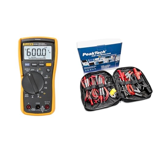 fluke 117 multimeter set 14-teilig mit tasche und kabel