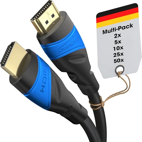 8K 4K HDMI Kabel 3m 10x HDMI 2.1 High Speed KabelDirekt für PS5, Xbox, Blu-ray