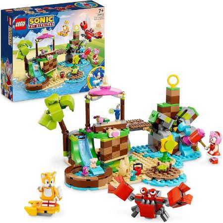 lego 76992 sonic the hedgehog amys tiereinsel für 29,99 euro statt 36 euro