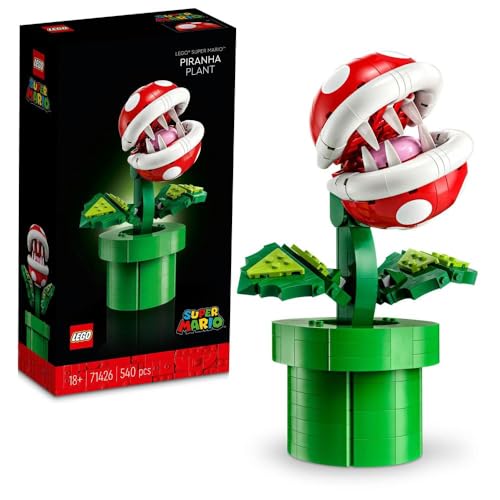 lego 71426 super mario piranha-pflanze set für kinder und sammler