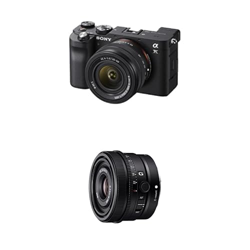 sony alpha 7c spiegellose full frame kamera 24.2 mp 28-60 mm 24 mm f2.8 schwarz