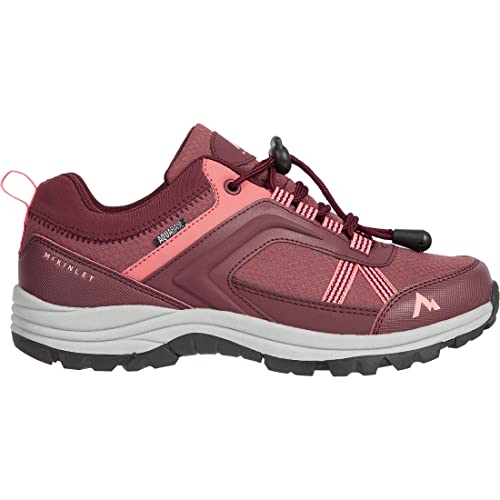 mckinley kinder walking-schuh maine ii unisex, rotwein charcoal, 38 eu
