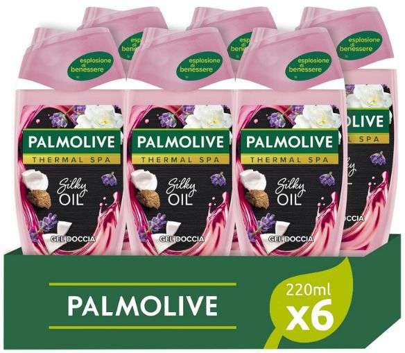 palmolive thermal spa duschgel 6er pack silky oil für 12,28 euro statt 15 euro