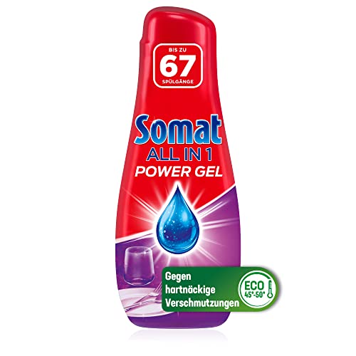 somat all in 1 power gel 67 spülgänge für kraftvolle reinigung und sauberes geschirr