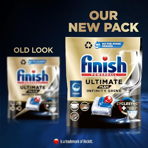 finish ultimate plus spülmaschinentabs 73 Stück frisch - hervorragende reinigung, diamantglanz