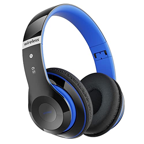 lankey sound bluetooth kopfhörer over-ear 65 stunden mit mikrofon, eq-modus, fm, sd/TF