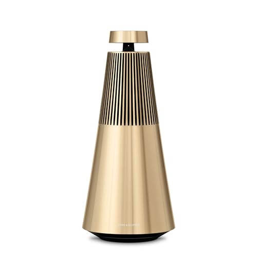 bang & olufsen beosound 2 lautsprecher, aluminium, gold tone