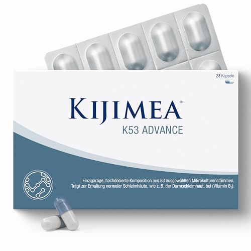 Produktbild: kijimea k53 advance Kapseln für gesunde Darmsymbionten, 53 Stämme, 500 Milliarden CFU
