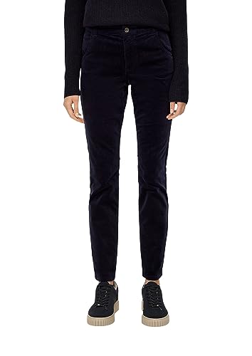 s.Oliver Damen Hose lang blau, Slim Fit Größe 32